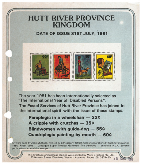 CABINET // Hutt River Province Principality CABINET // Hutt River Province Principality