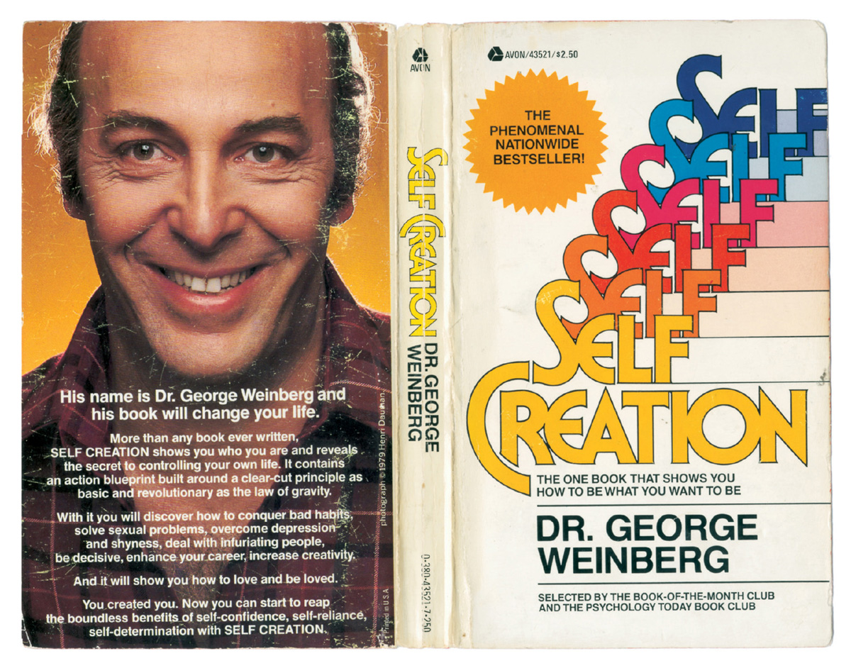 The nineteen seventy nine Avon paperback cover of Dr. George Weinberg's 