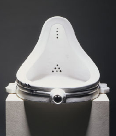 Résultat de recherche d'images pour "fontaine duchamp Gagosian Gallery"