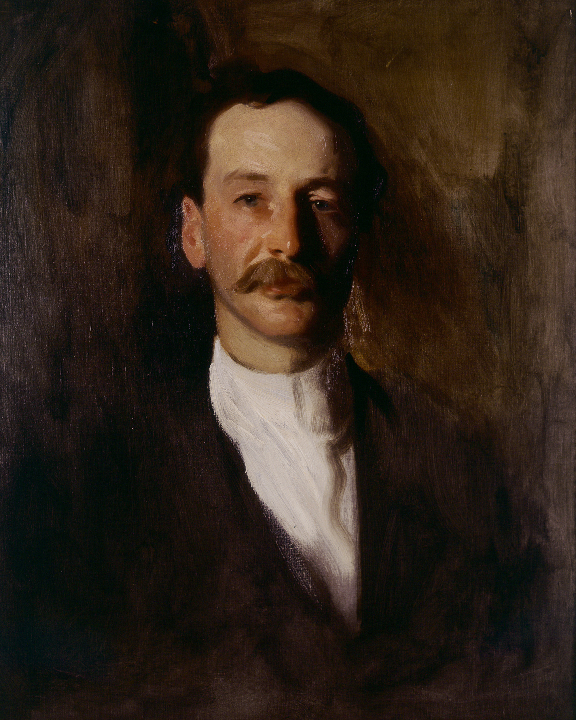 An eighteen ninety painting by John Singer Sargent titled “Dr. Morton Prince.” 