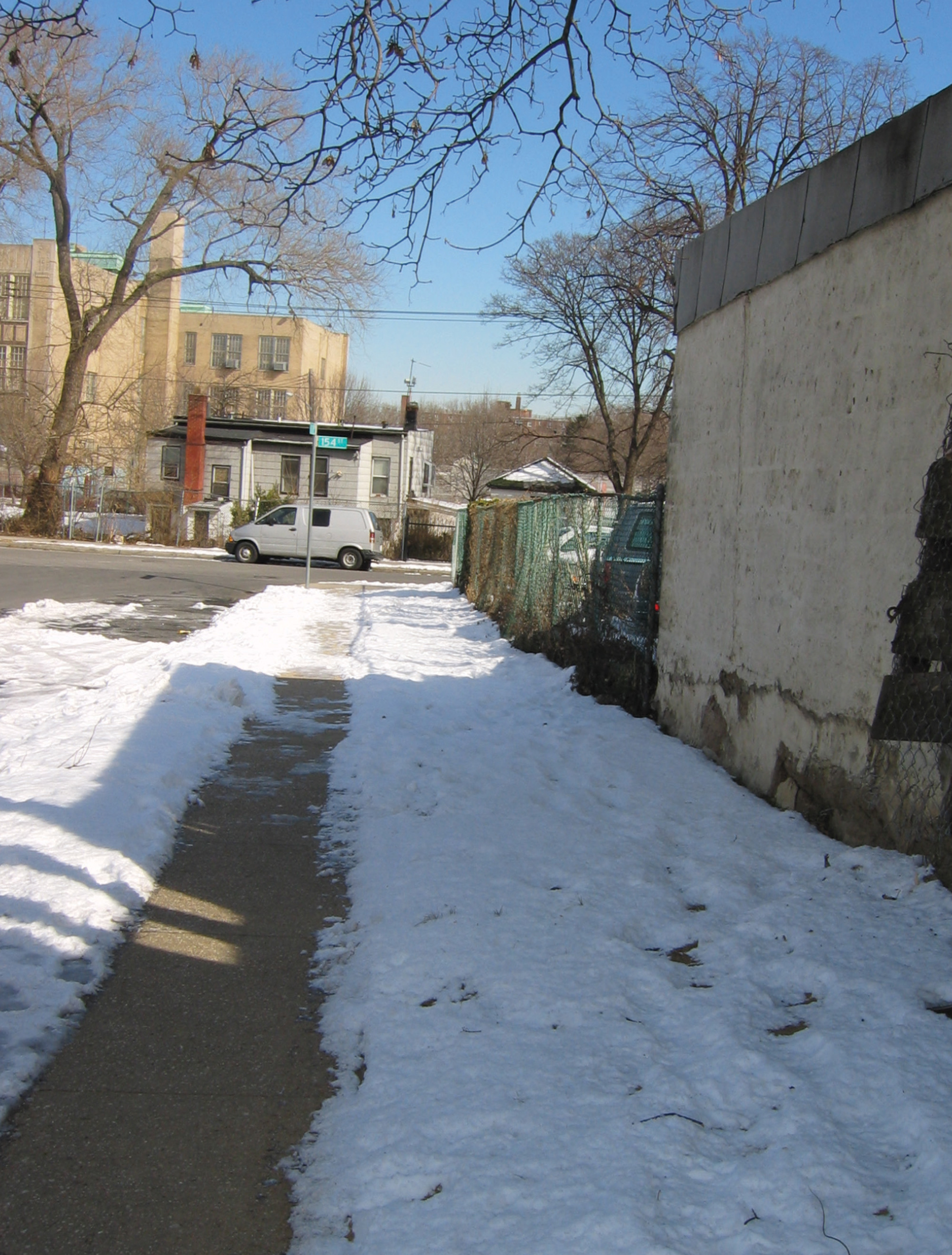 Photograph of block 10142, lot 15, Queens, on Arlington Terrace between 154th St & Sutphin Blvd.