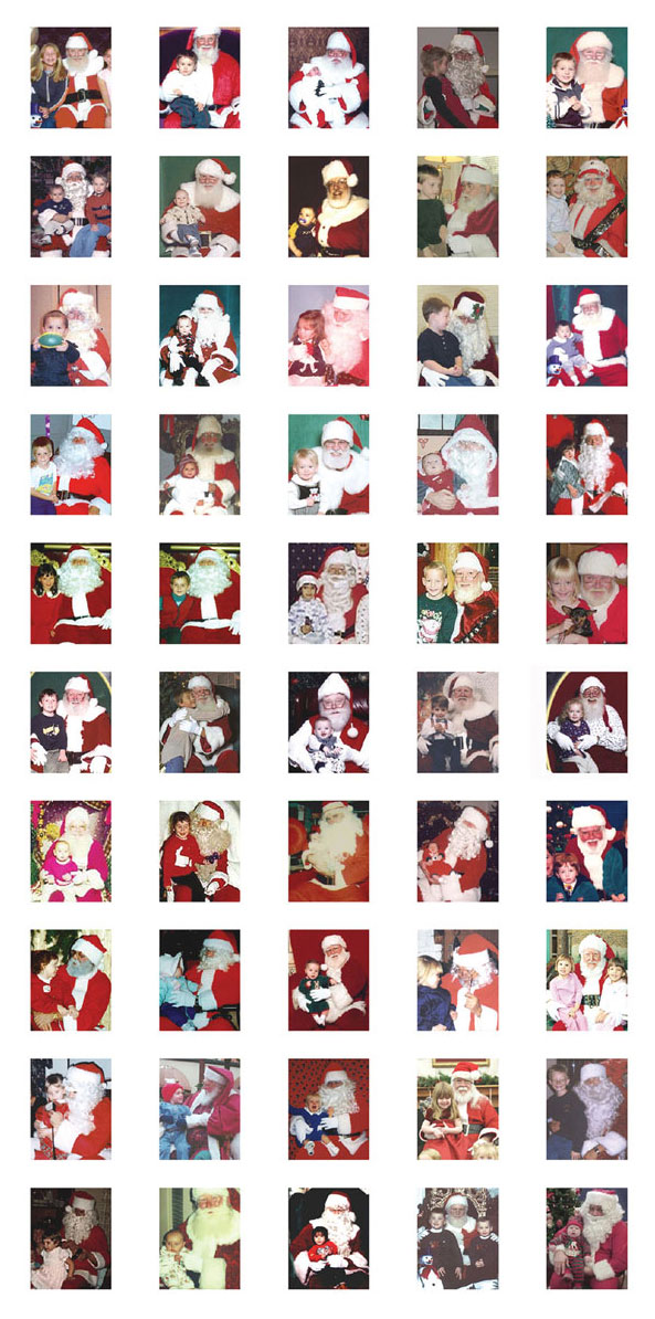 100 Kids with Santa, Source.