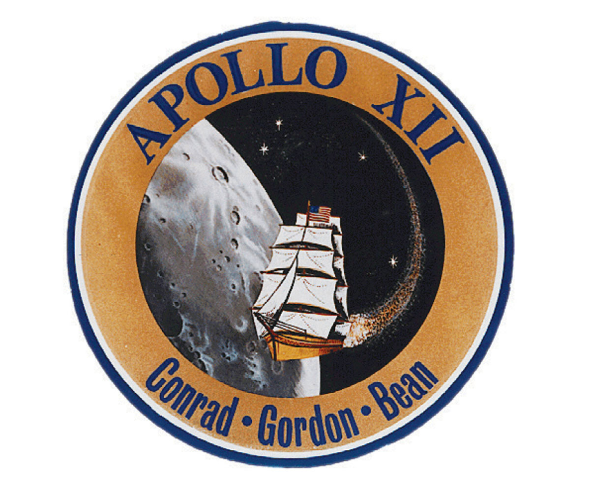 NASA Apollo 12 logo.