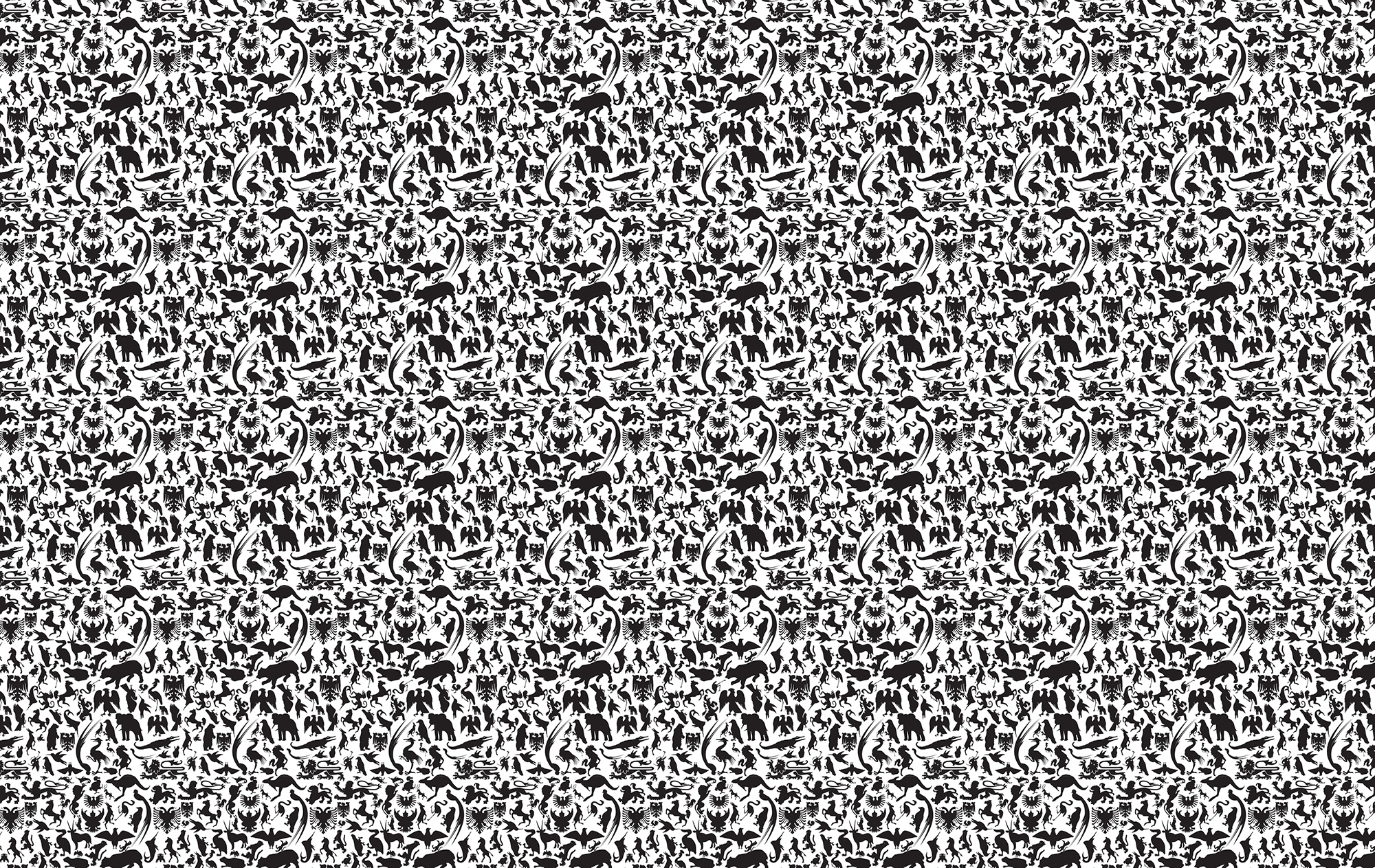An image of the New World Order gift wrap.