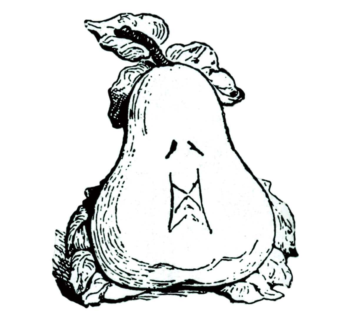 One in a series of caricatures from the 1830s depicting the gradual transformation of King Louis-Philippe’s face into a pear.