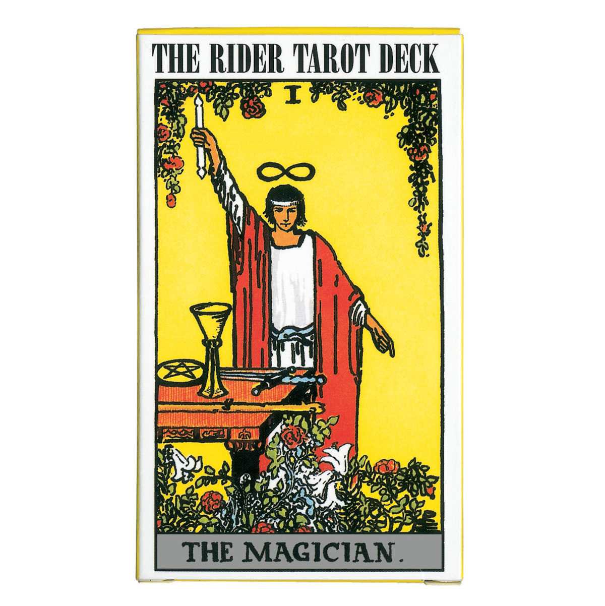 “The Magician” card from “The Rider Tarot Deck.” 