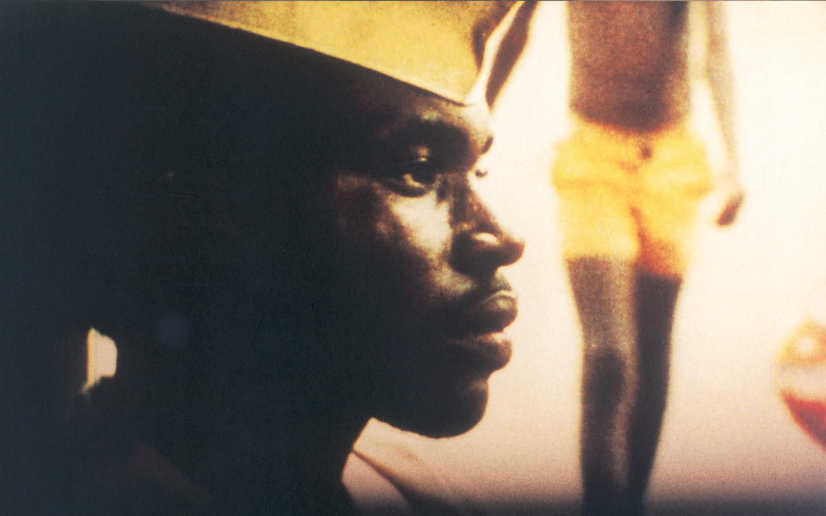 A still from Sarah Maldoror's 1972 film Sambizanga, part of a project by artist Ricardo de Oliveira.