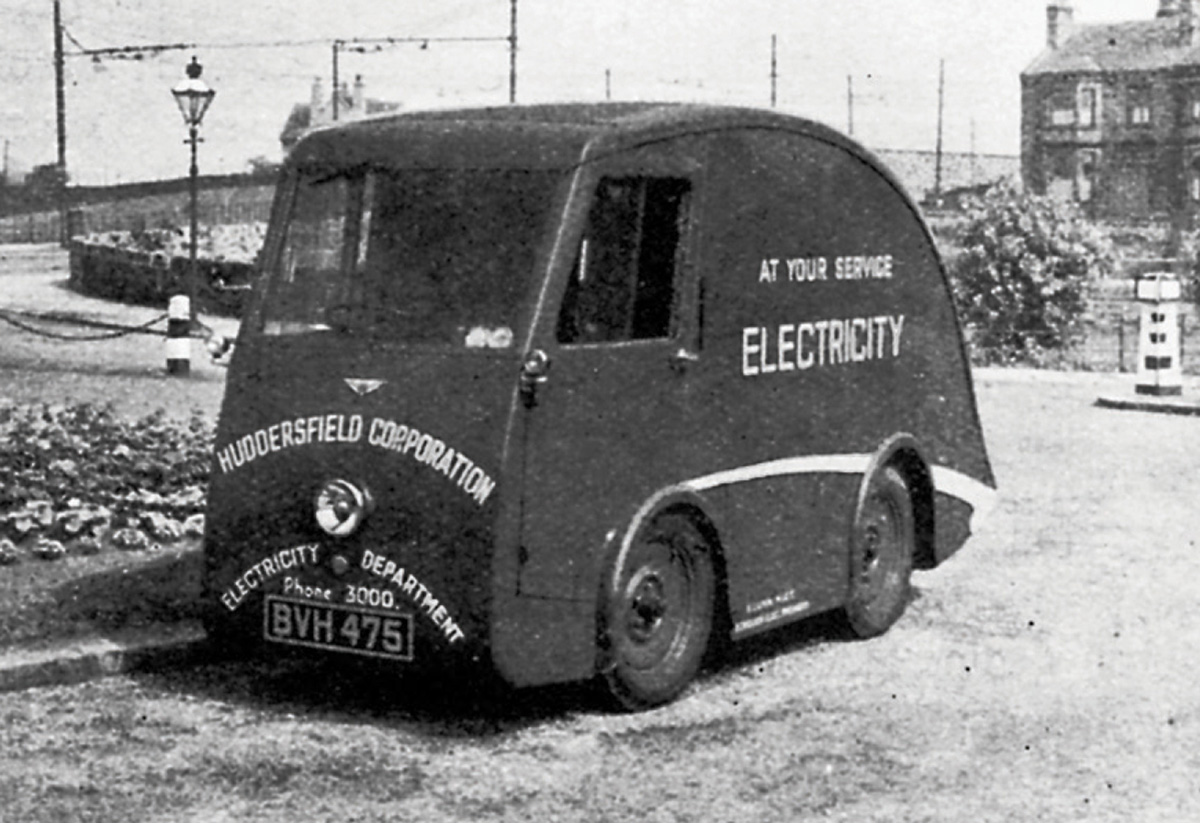 MetroVick delivery van, UK, 1930s.
