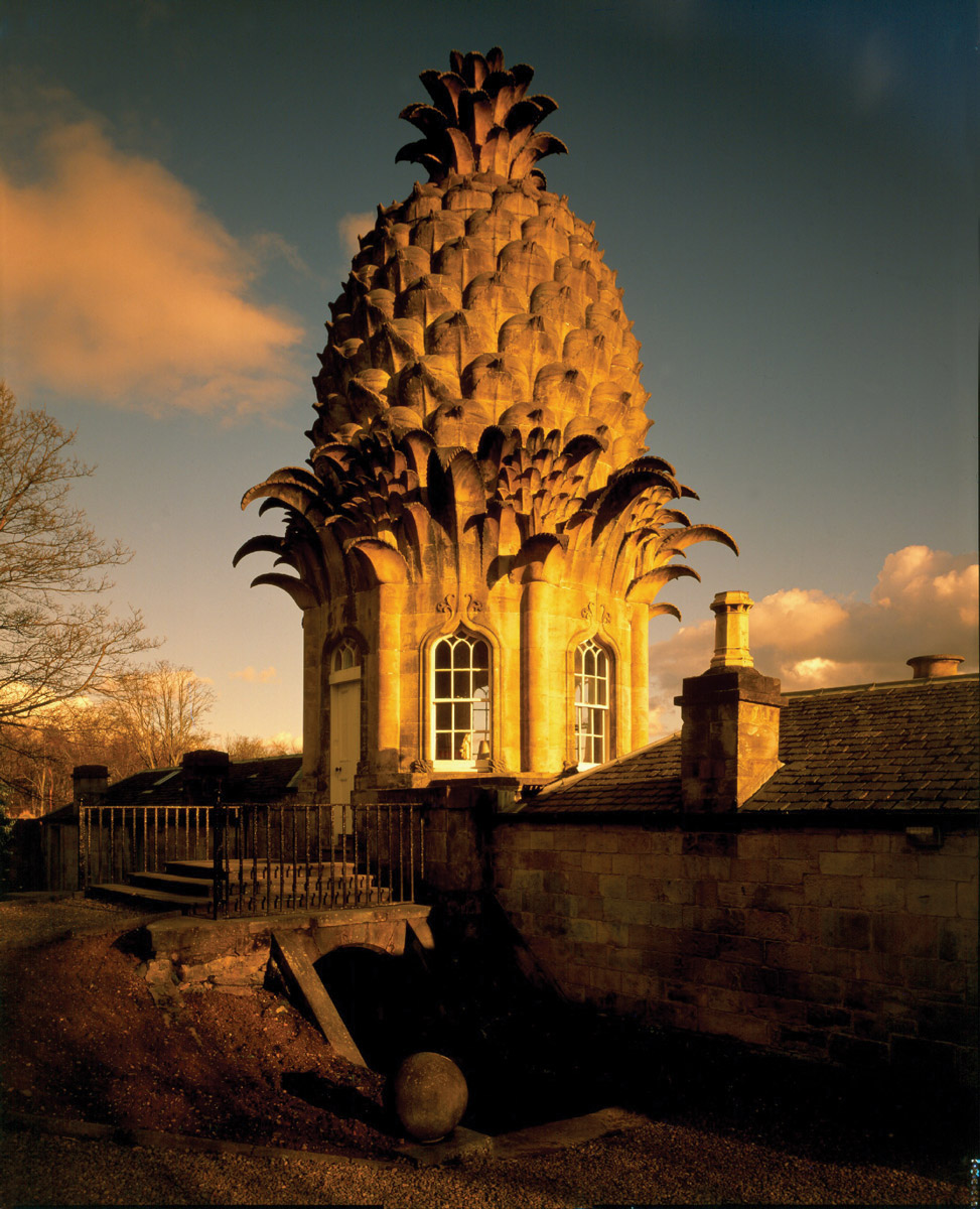 The Pineapple at Dunmore Park. Courtesy The Landmark Trust.