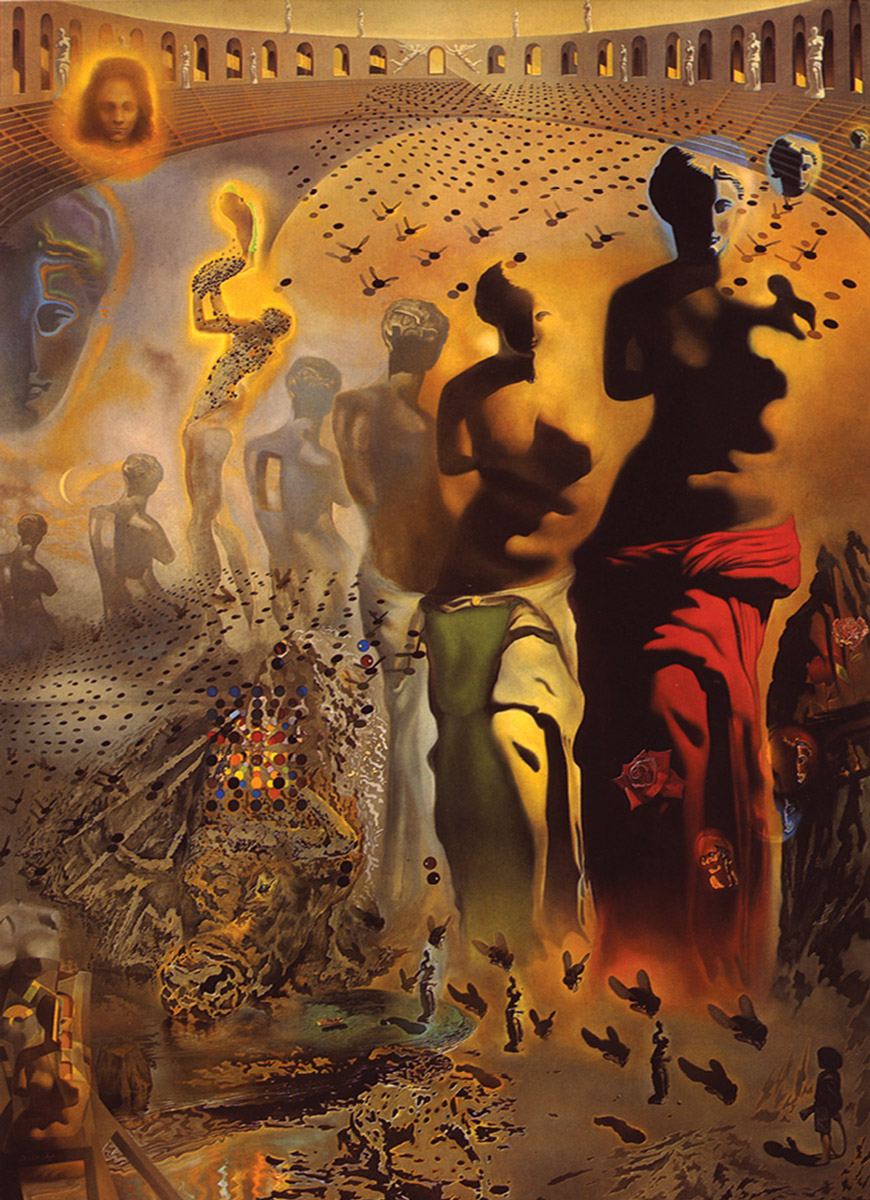 Salvador Dali, The Hallucinogenic Toreador, 1969–1970.