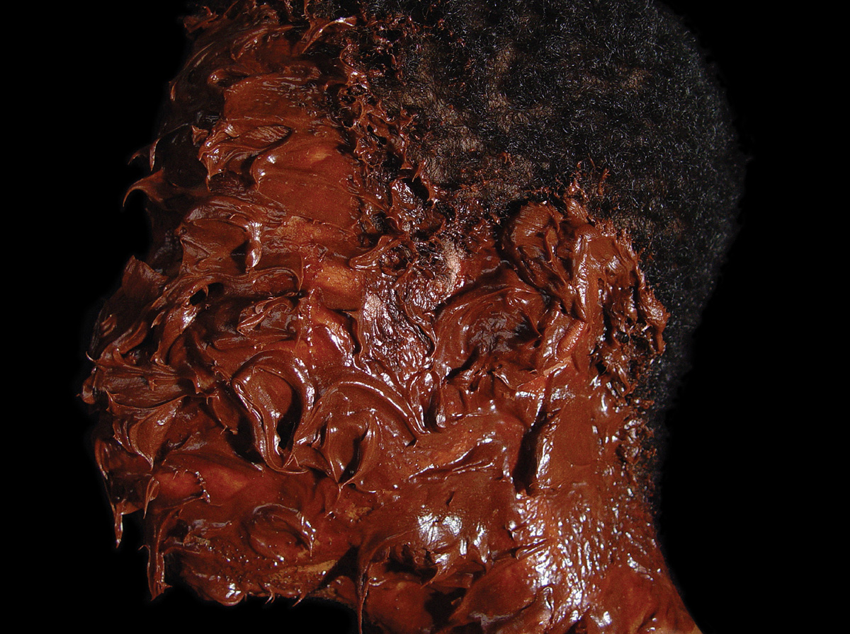 A two thousand four artwork by Demetrius Oliver titled “Till.”