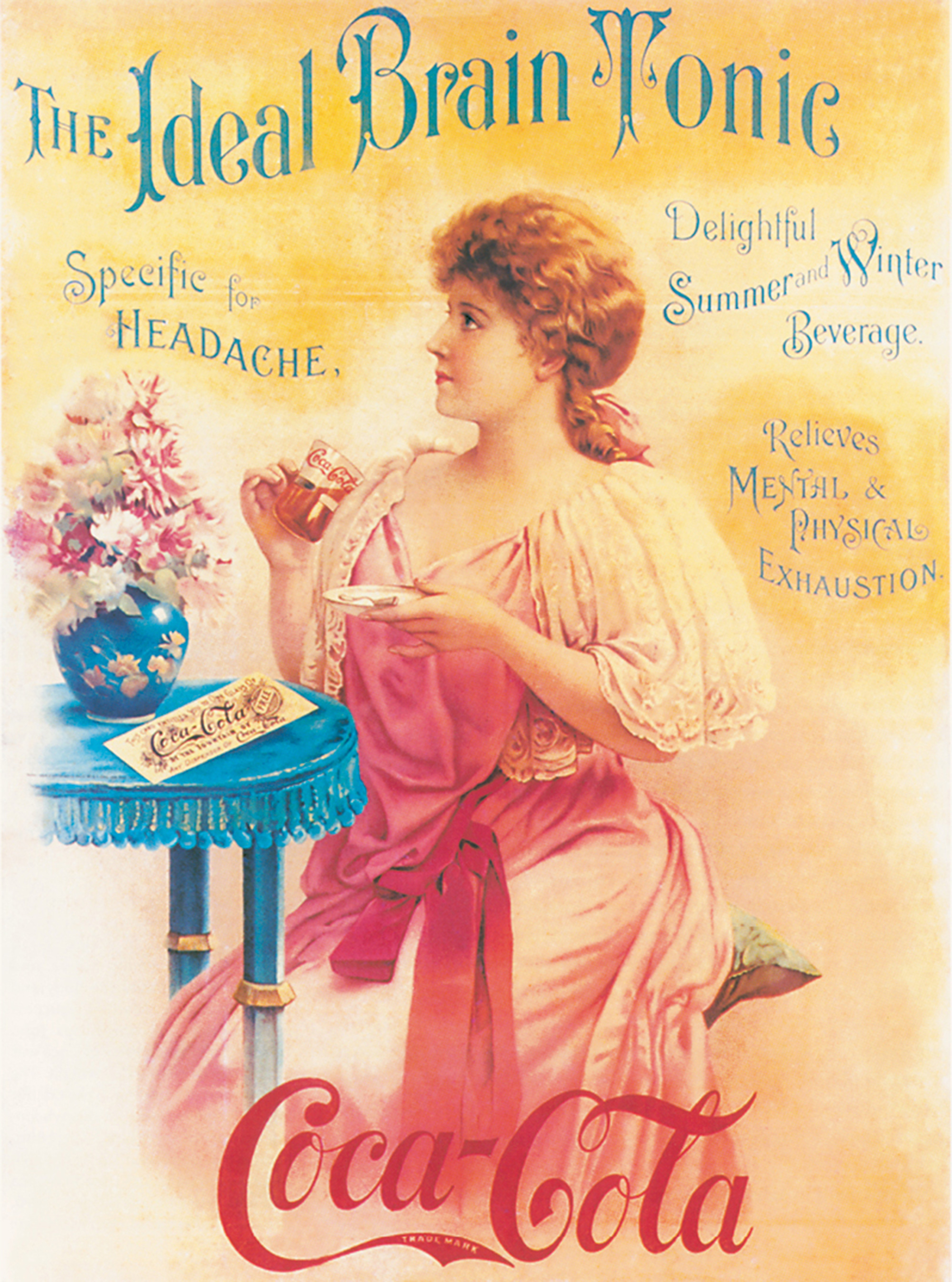 Coca-Cola calendar advertisement, 1897.