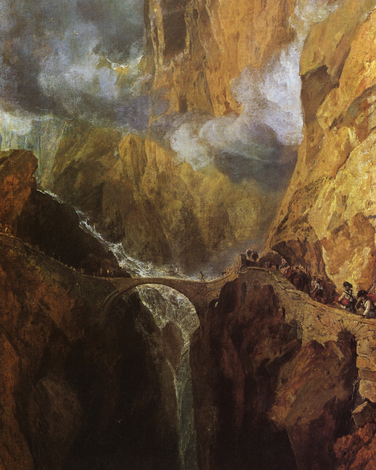 J. M. W. Turner, St. Gotthard Pass, 1803–1804.