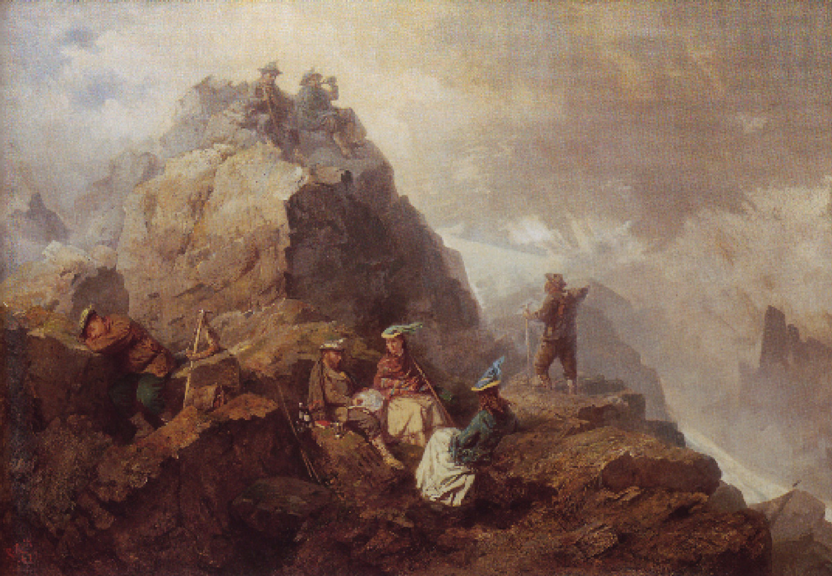 Raphael Ritz, Engineers in the Mountain, 1870.