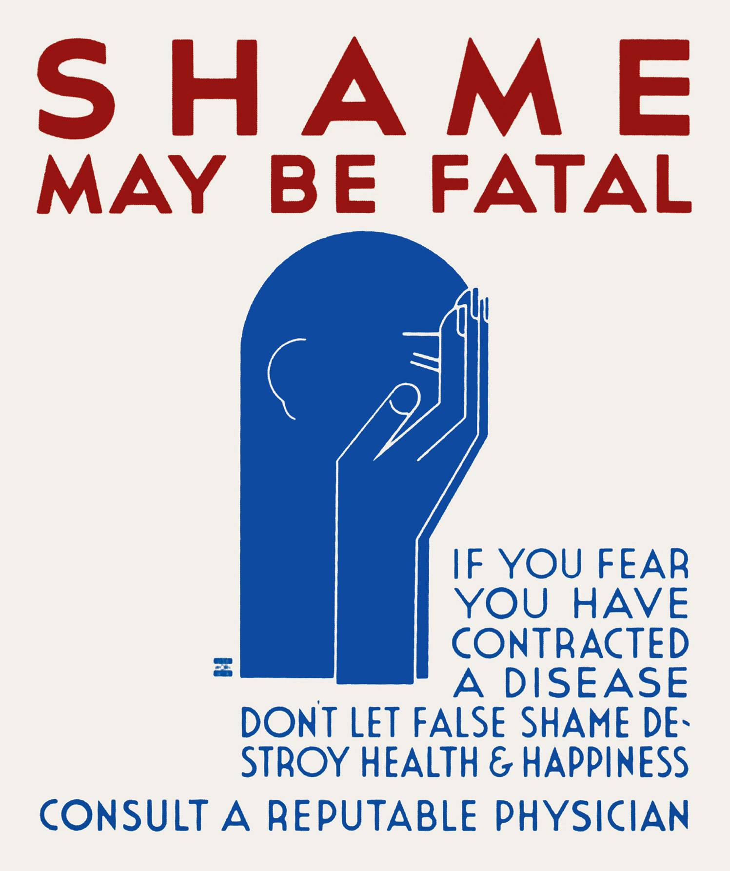 Public health poster designed by Foster Humfreville and Alex Kallenberg
for the WPA Federal Art Project, 1937.