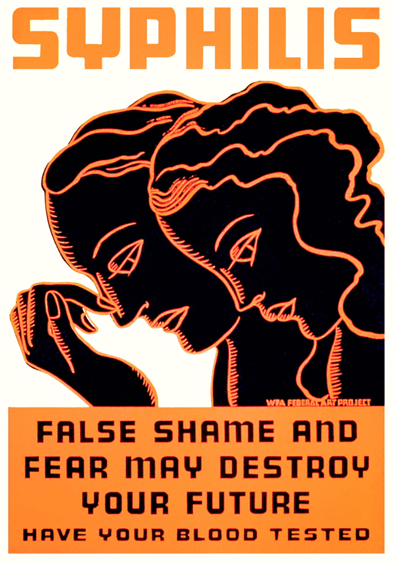 Poster designed by Erik Hans Krause for the WPA Federal
Art Project, 1938.