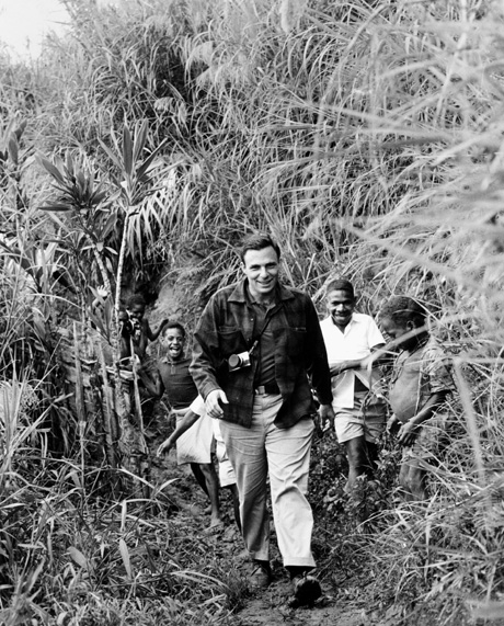 Paul Ekman in Papua New Guinea, late 1960s. Courtesy Paul Ekman.