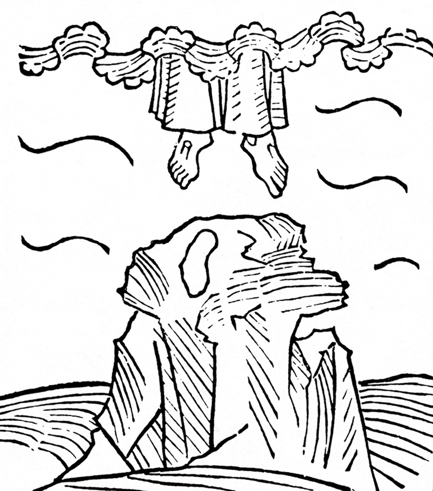 A drawing circa 1481 titled