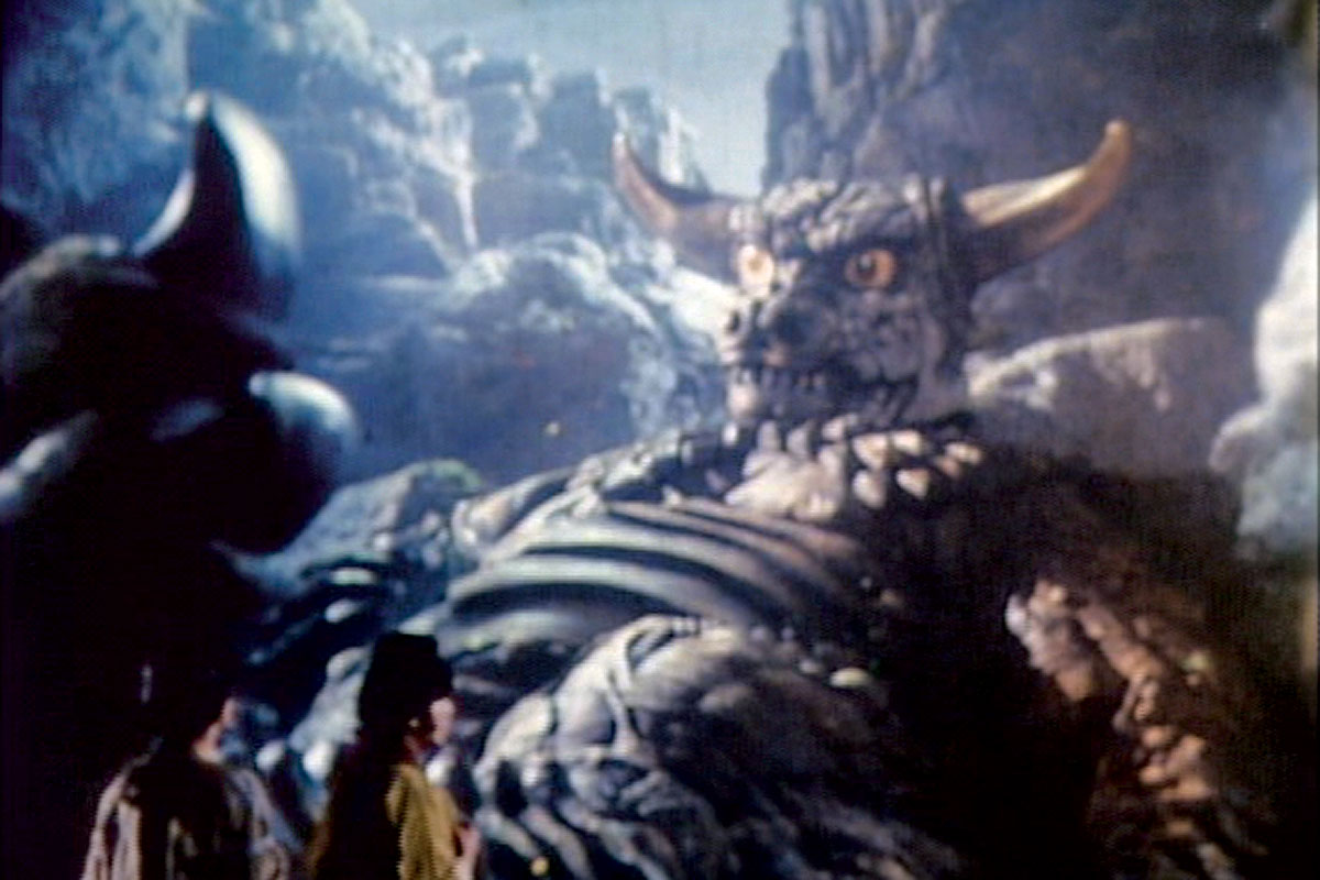 A 1985 still from the film “Pulgasari.”