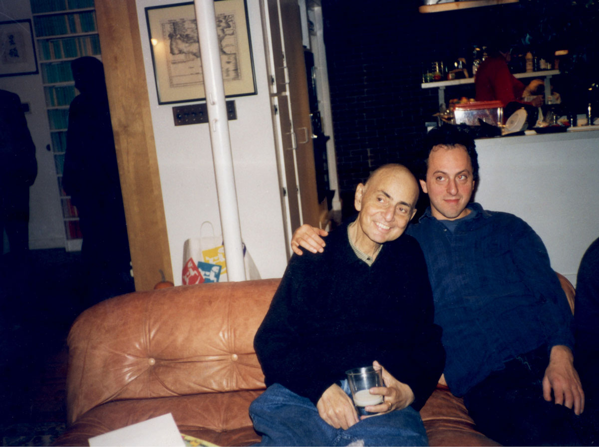 A 1996 photograph of Dorion and Carl Sagan taken shortly before the scientist died of cancer. 