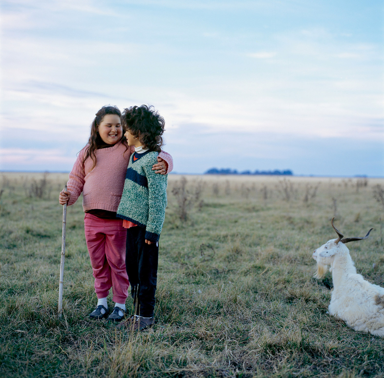 A 1998 photograph titled “The Shepherds.”