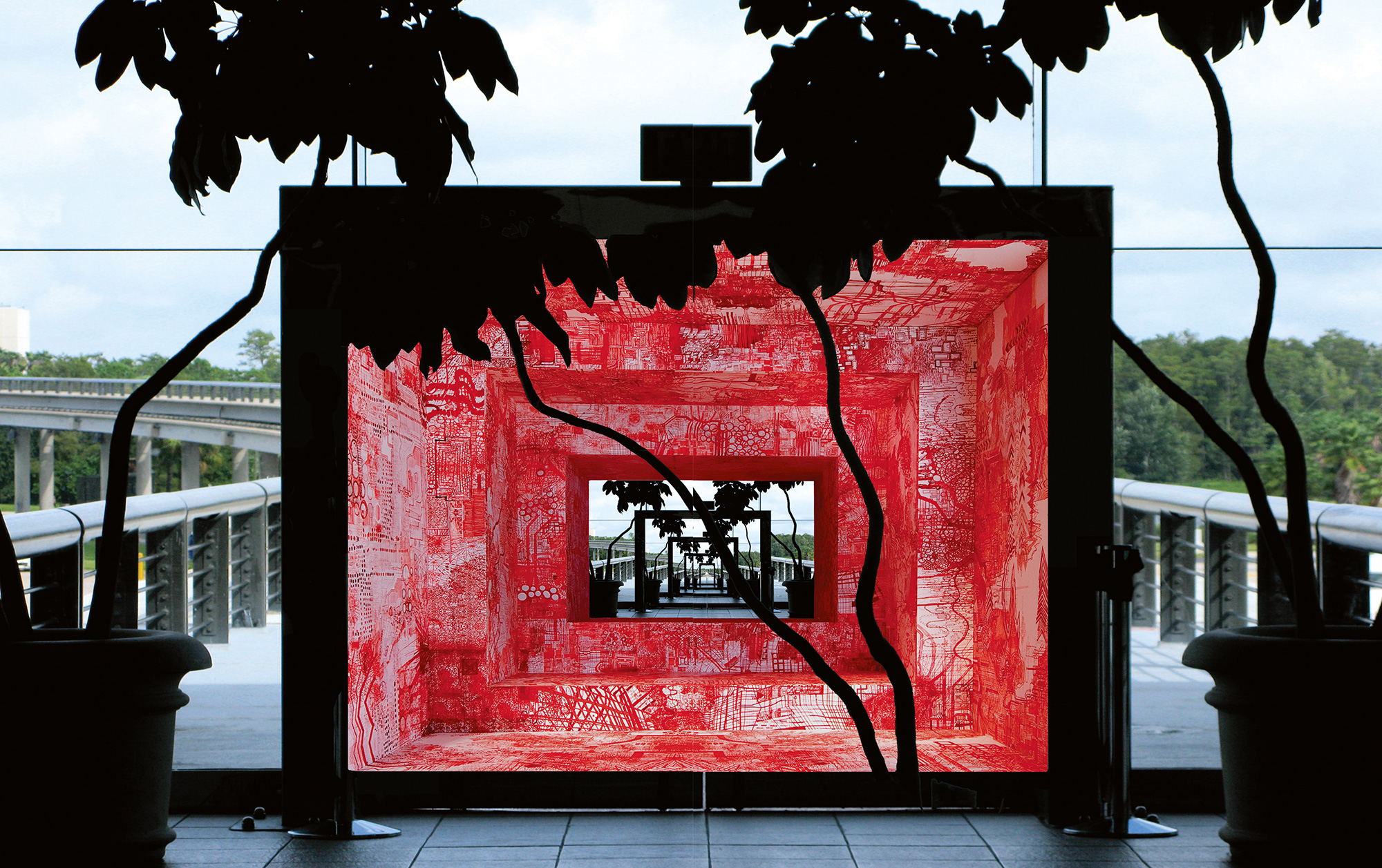A photograph of a two thousand and ten artwork by Diana Cooper titled “Orlando.”