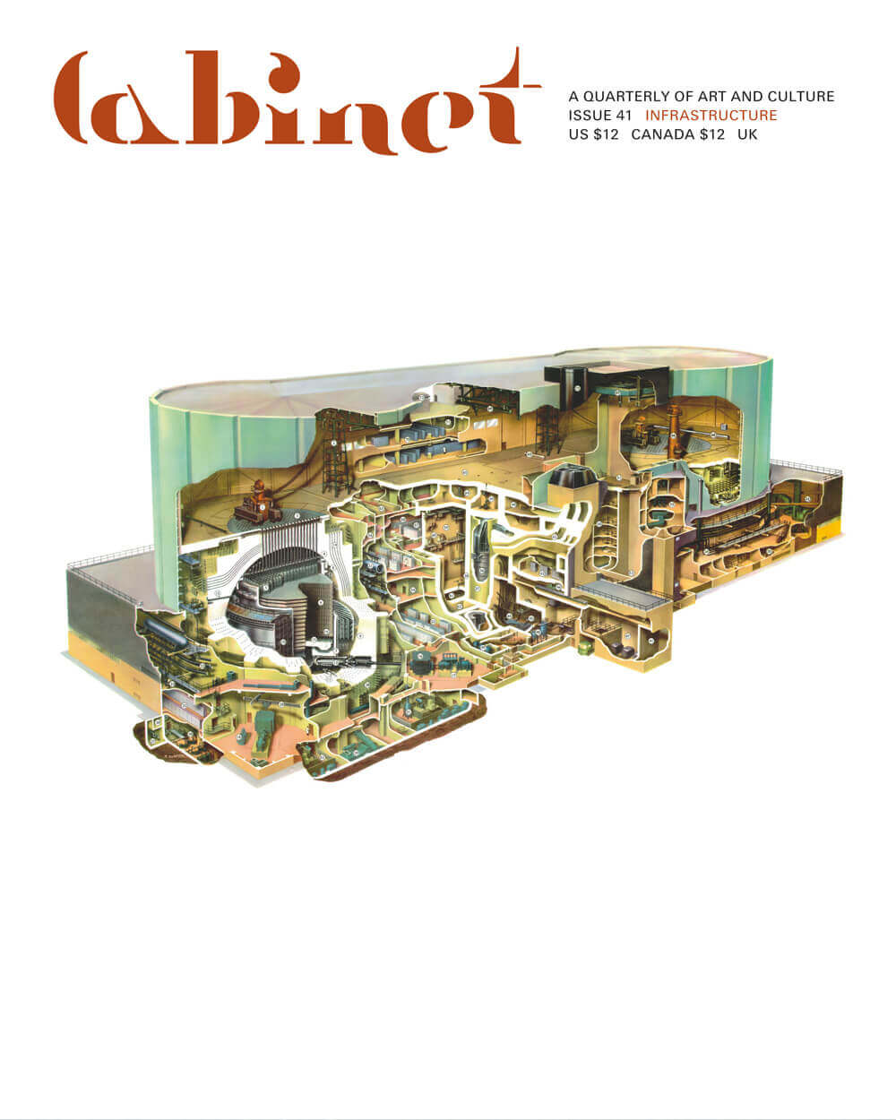 A 1965 cutaway drawing of the reactor at the Wylfa nuclear power station on the island of Anglesey, in the United Kingdom.