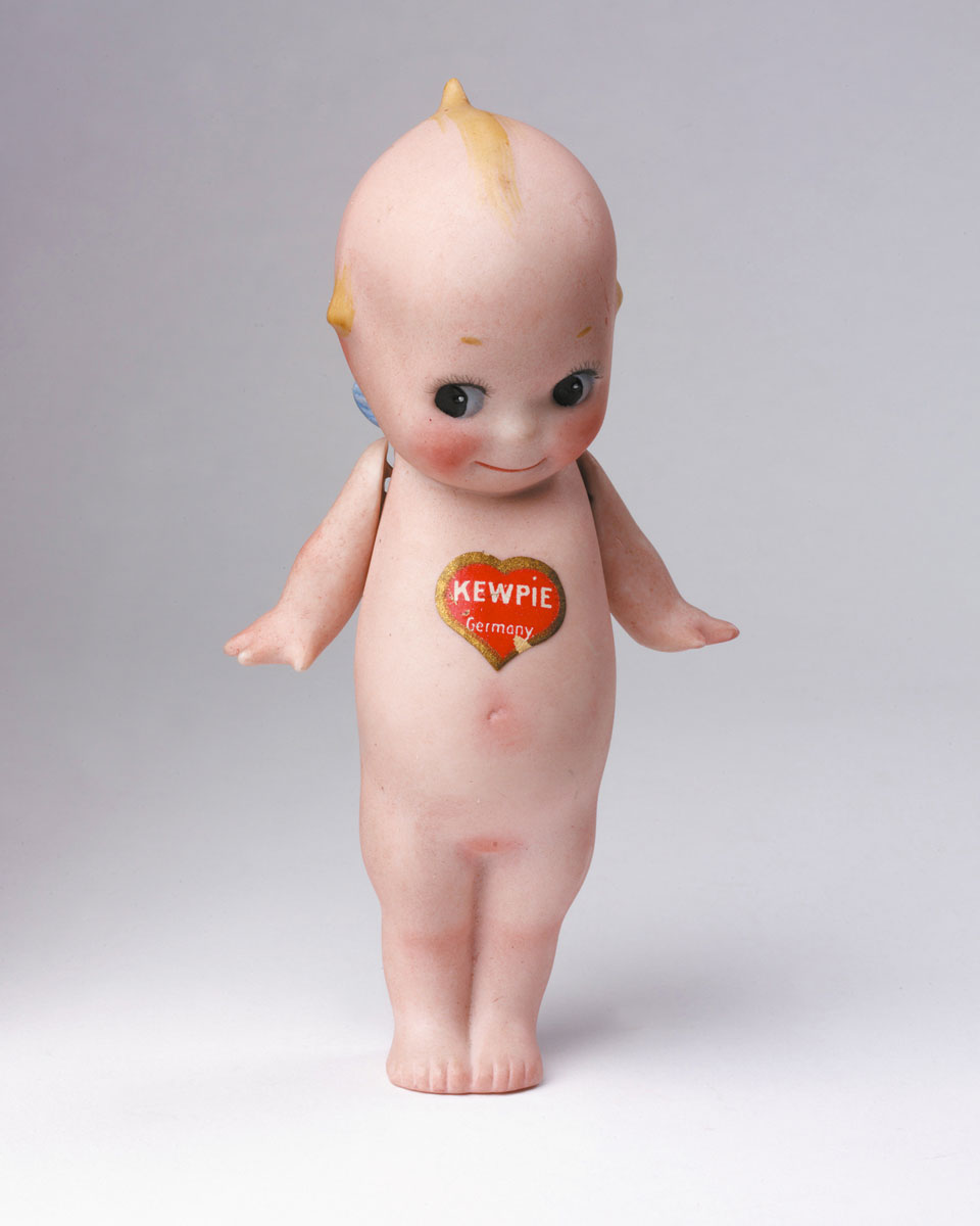 Bisque Kewpie doll, manufactured by the German firm J.D. Kestner, 1913. Courtesy Victoria and Albert Museum.