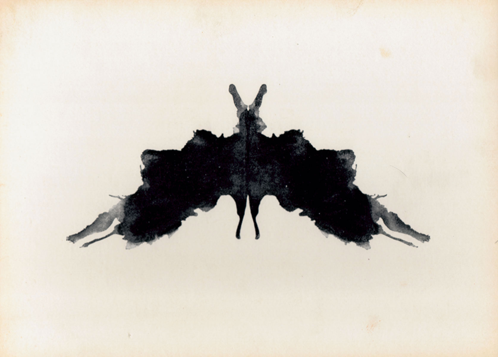 Card 5 from the original set of Rorschach blots.