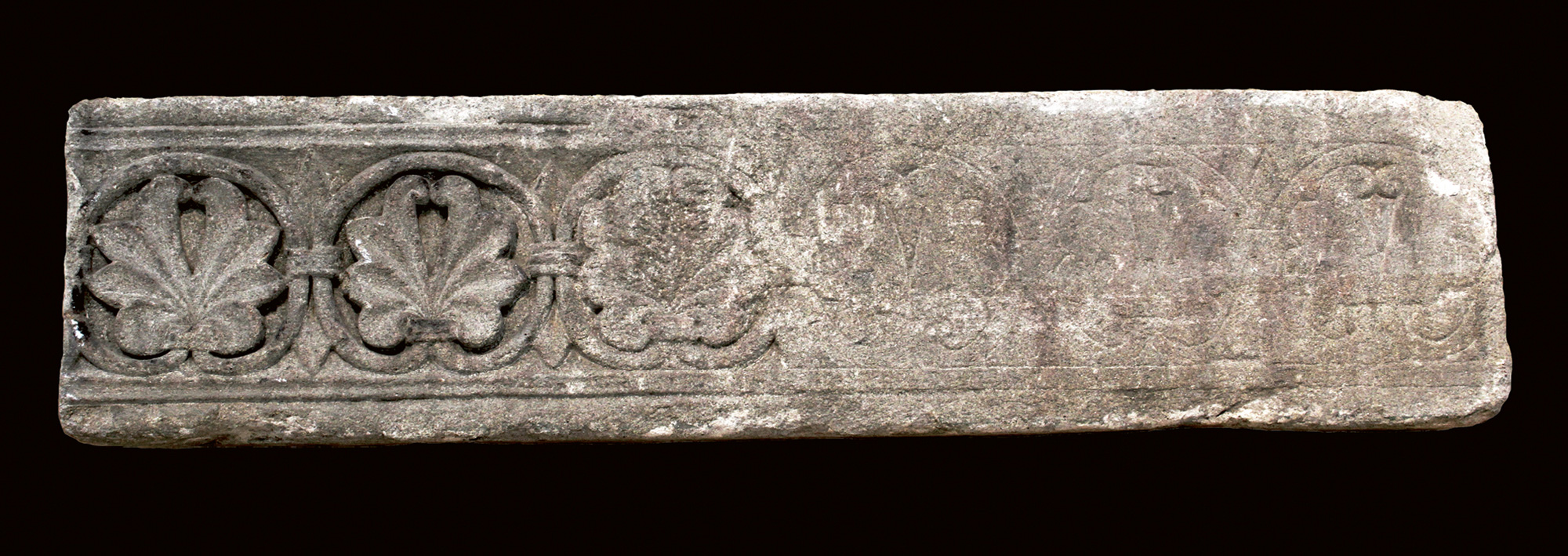 A circa twelve hundred lintel from the Santiago de Compostela Cathedral Museum. 