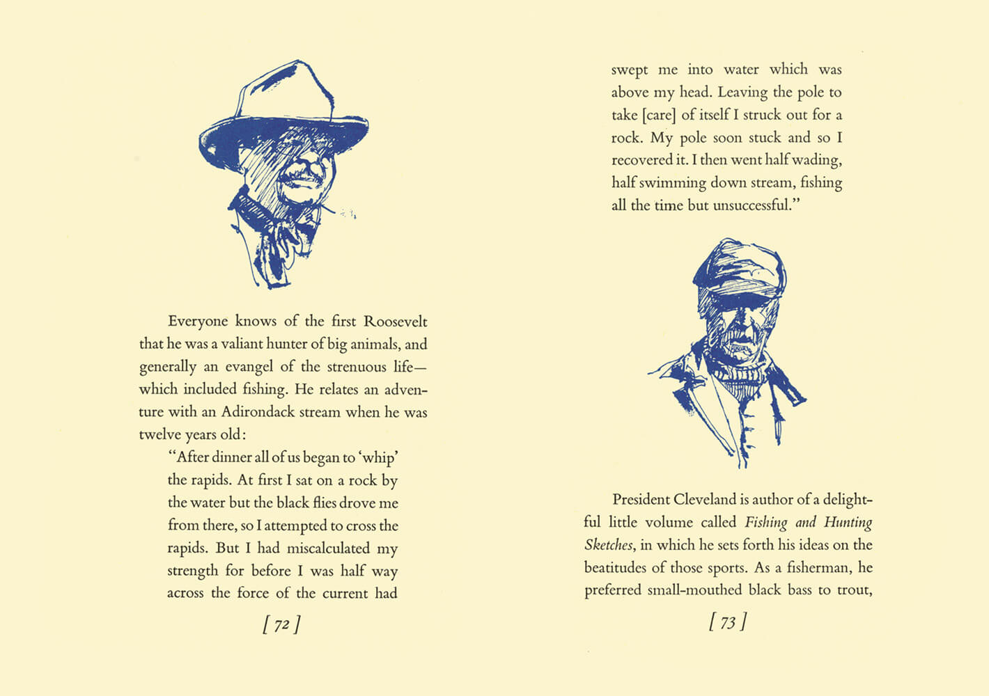 A page from Herbert Hoover's nineteen sixty three book