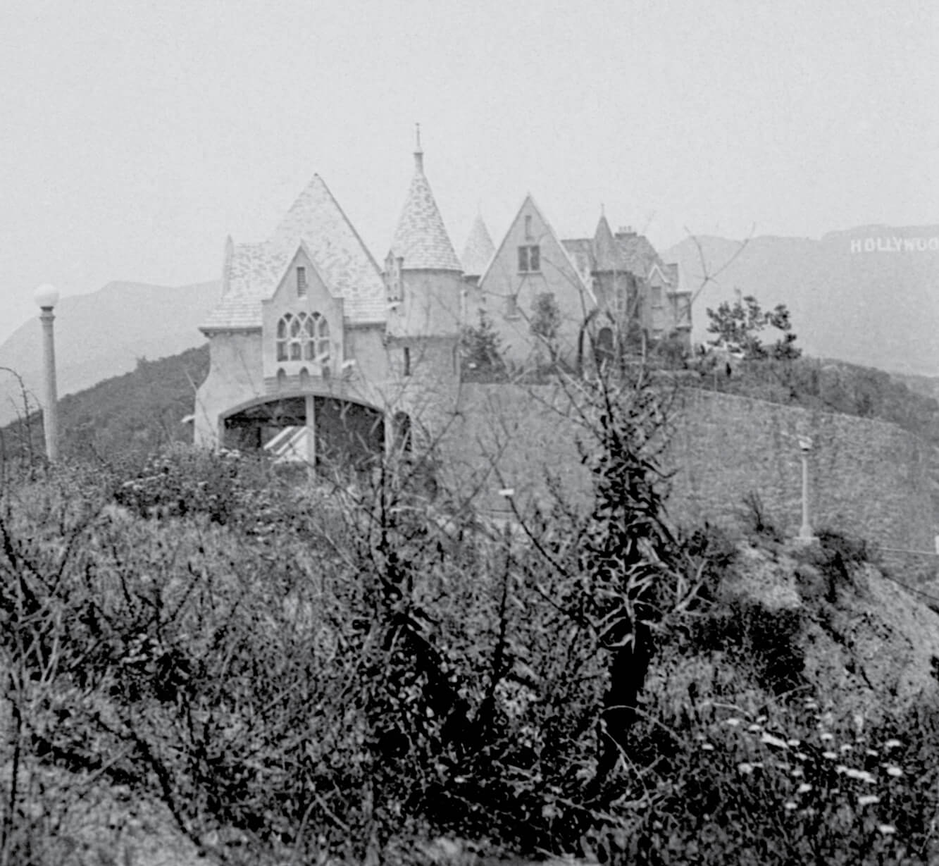 Friedrich Wilhelm Murnau, photograph of Wolf’s Lair, Hollywood Hills, ca. 1928–1929. Courtesy Deutsche Kinemathek—Sammlung Murnau.