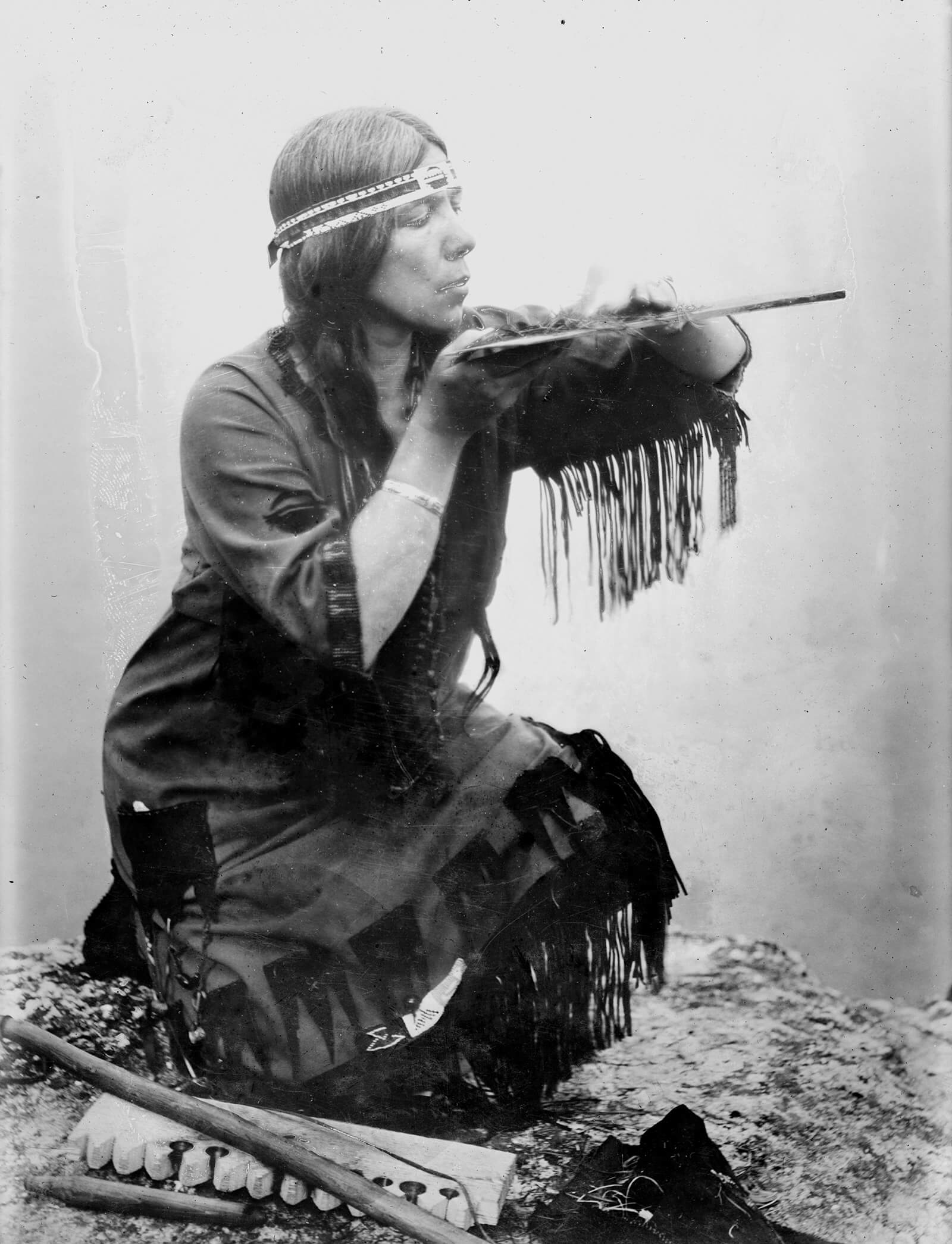 Charlotte Vetter Gulick, cofounder of the Camp Fire Girls, 1910s or early 1920s.