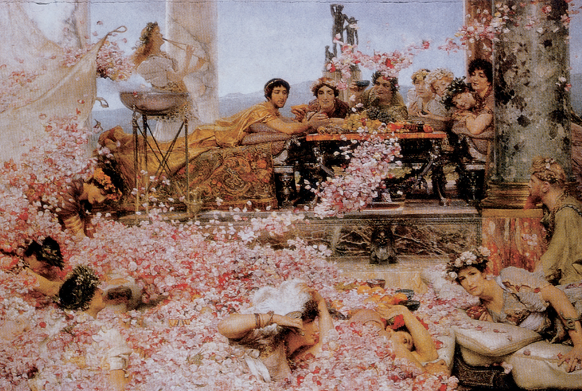 Sir Lawrence Alma Tadema, The Roses of Heliogabalus, 1888, private collection.