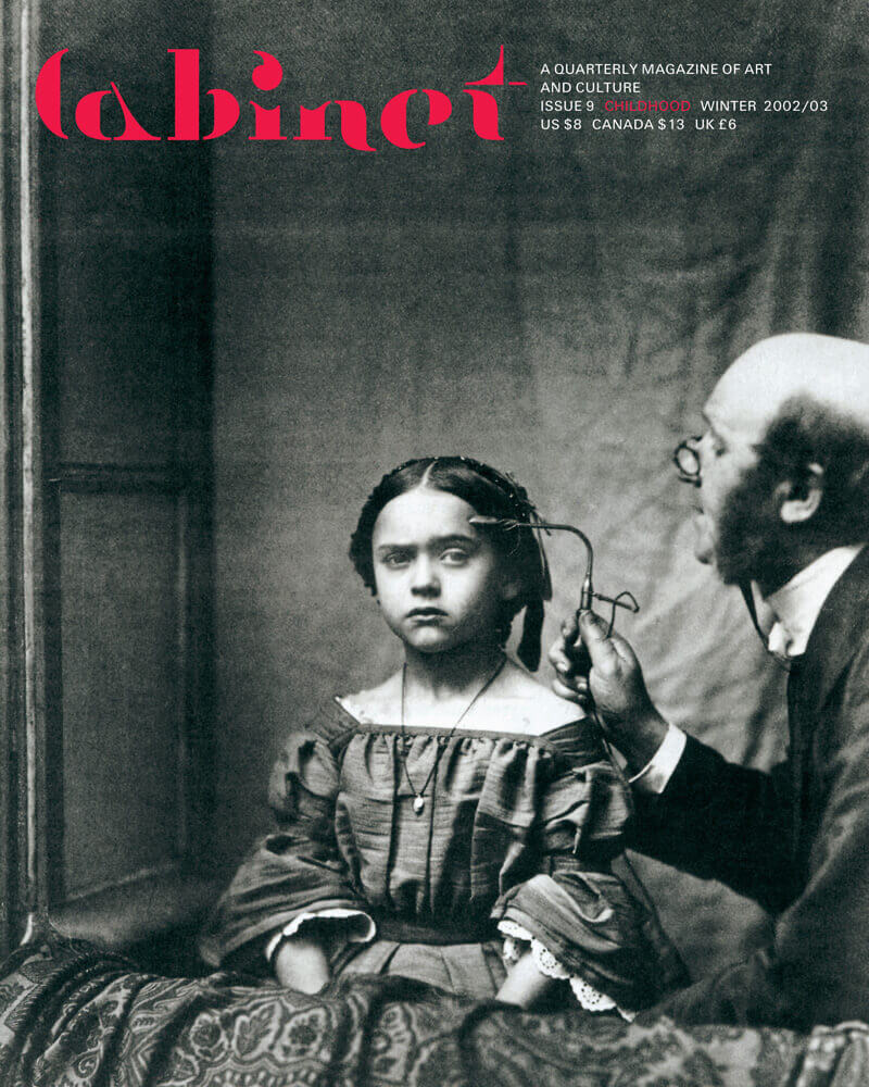 A photograph from French neurologist Duchenne de Boulogne’s 1862 book The Mechanism of Human Facial Expression depicting him using electricity to stimulate a young girl’s facial muscles.