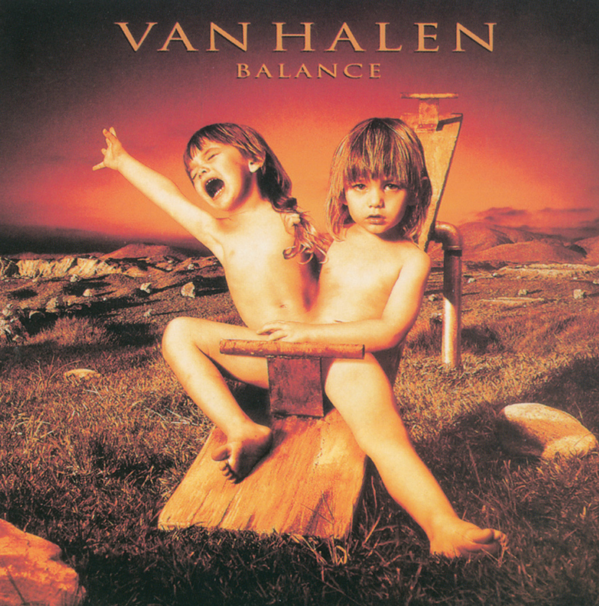 Glen Wexler, cover for Van Halen’s Balance, 1994.